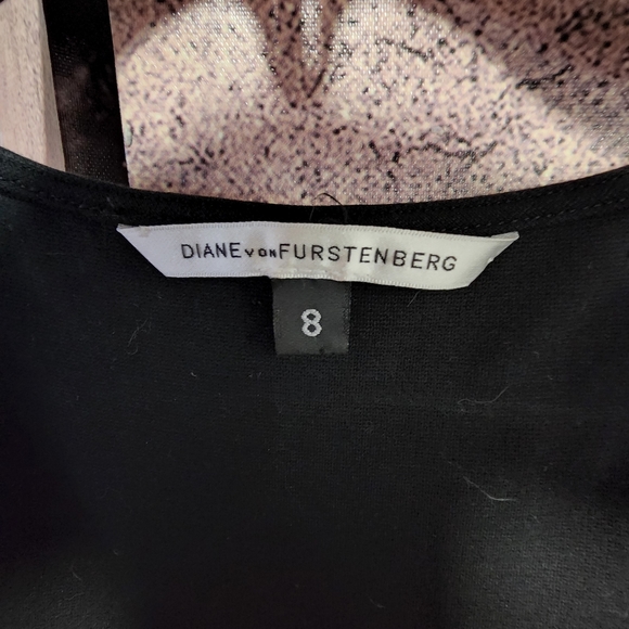 Diane Von Furstenberg Black Dress - Picture 9 of 9